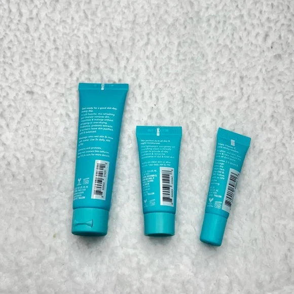 Tula Skin Care On The Go 3 Piece Travel Sizes New!! Travel Skin Care - Picture 2 of 2
